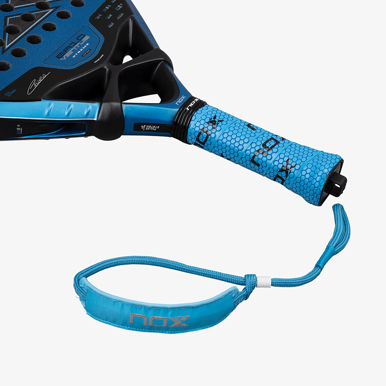 Annet tilbehør NOX Ea10 Ventus Attack 12K Xtrem By Edu Alonso Racket Blue