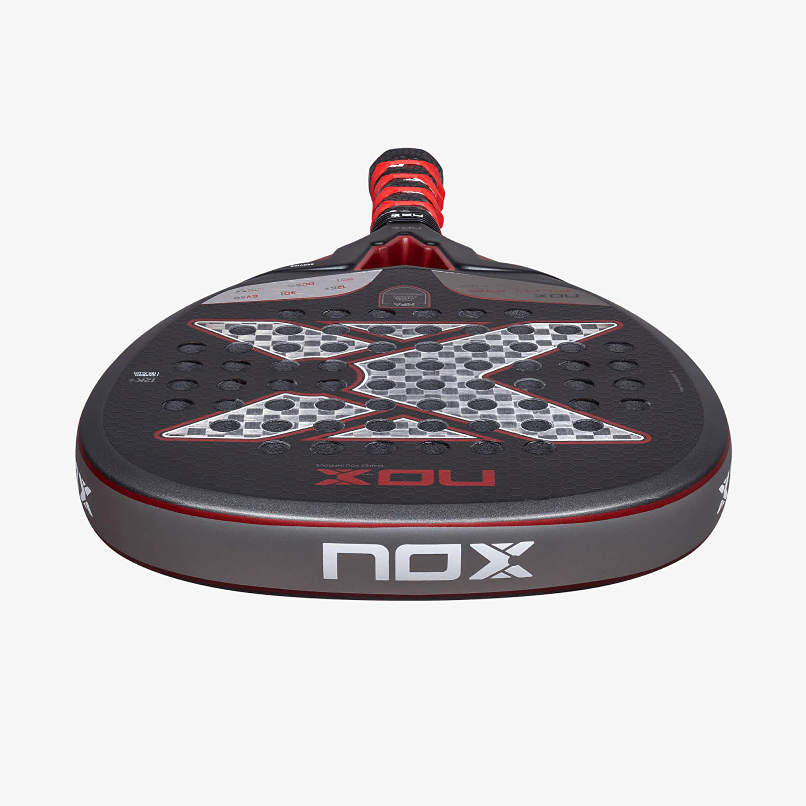 Άλλα αξεσουάρ NOX Future Attack 12K Alum Racket Black