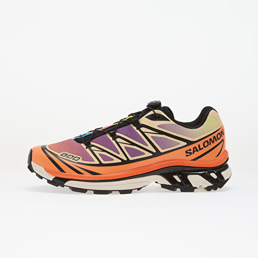 Salomon XT-6 Black/ Almond Cream/ Dragon Fire