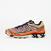 Salomon XT-6 Black/ Almond Cream/ Dragon Fire