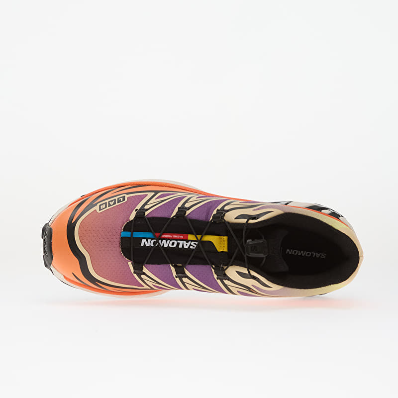 Salomon XT-6 Black/ Almond Cream/ Dragon Fire | Footshop