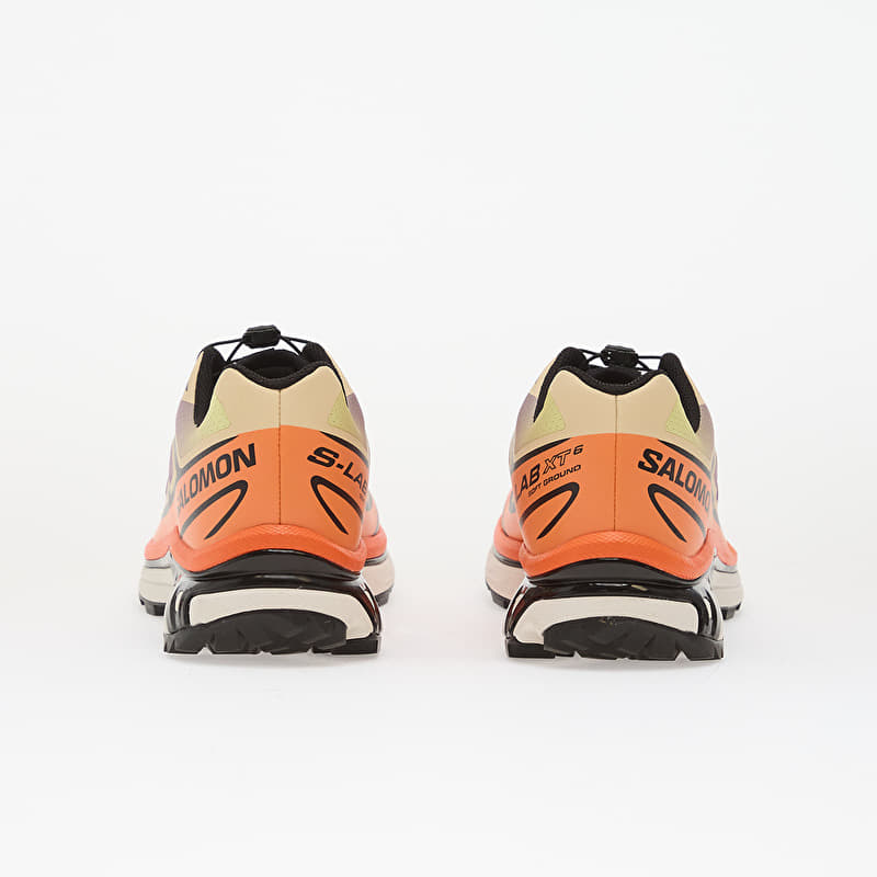 Salomon XT-6 Black/ Almond Cream/ Dragon Fire | Footshop