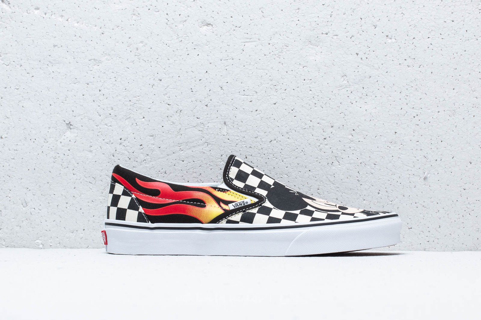 Mickey mouse store vans flames