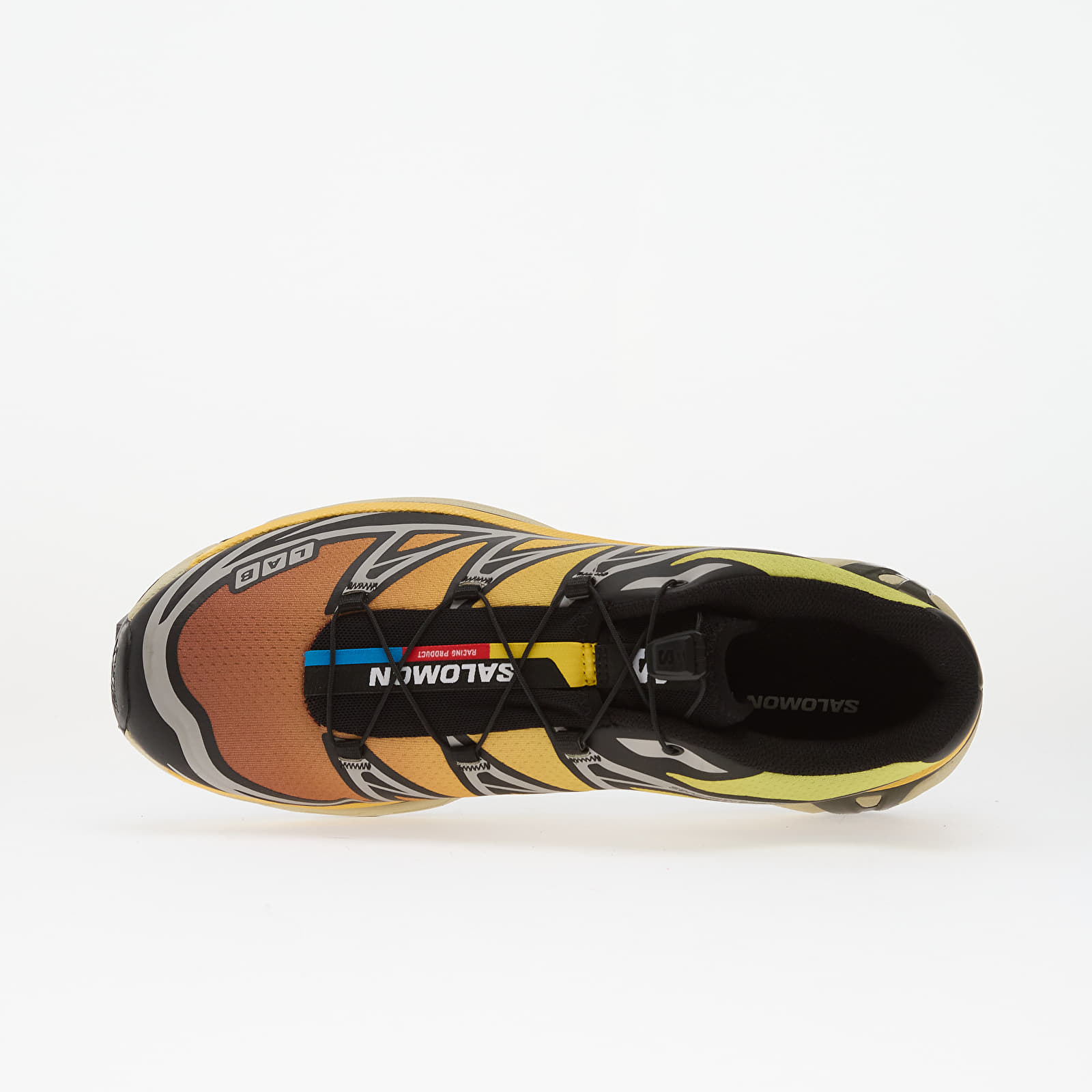 Skor för män Salomon XT-6 Black/ Grape Leaf/ Beach Ball