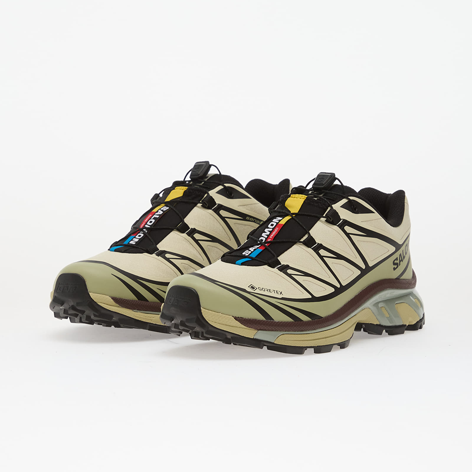 Miesten kengät Salomon XT-6 GTX Aspargus Green/ Tea/ Bchoco