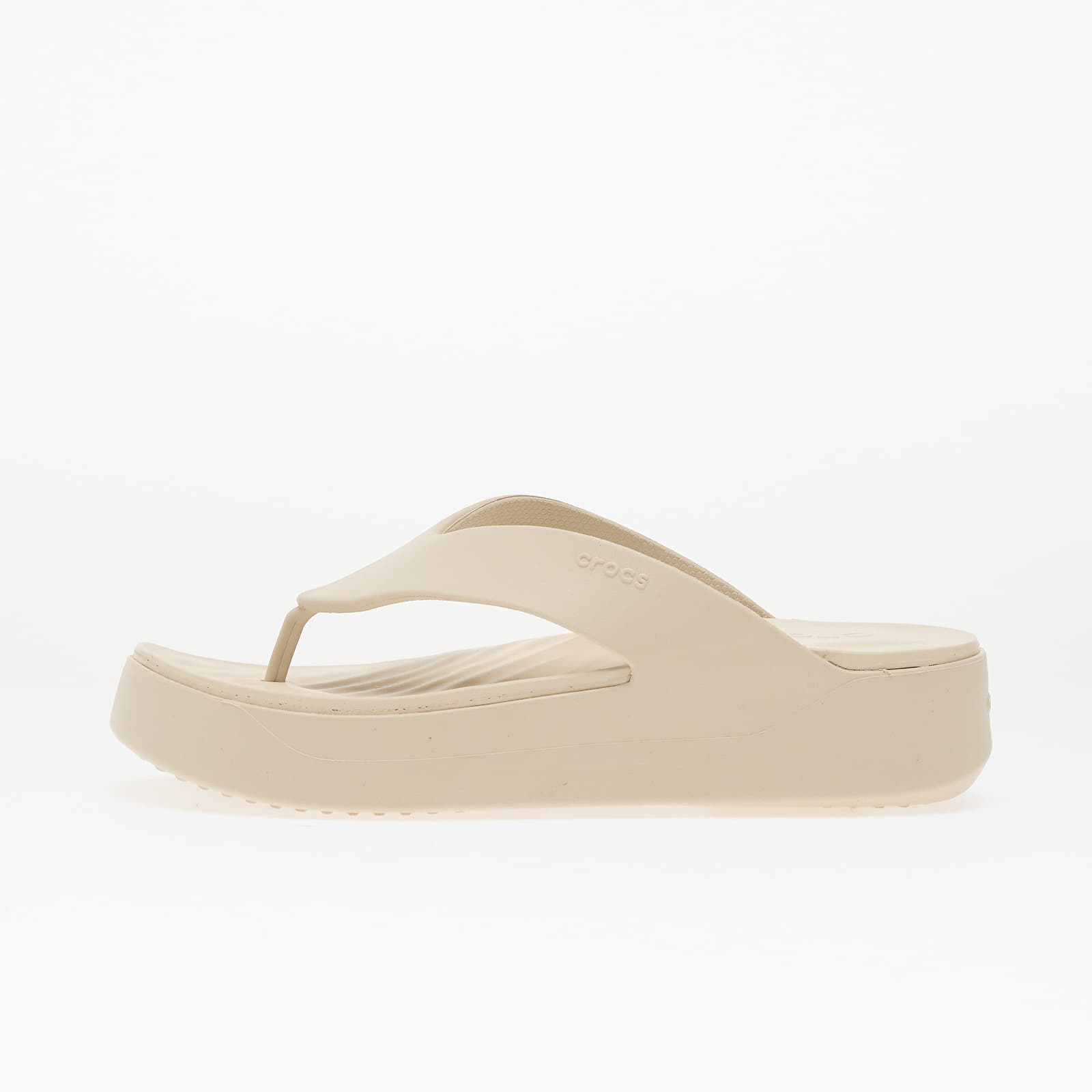 Levně Tenisky Crocs Getaway Platform Flip Stucco