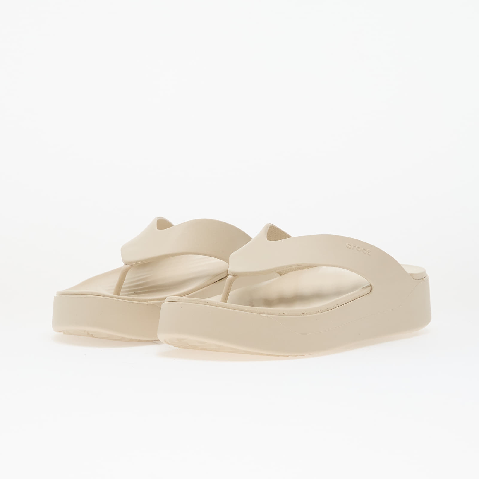 Zapatillas mujer Crocs Getaway Platform Flip Stucco