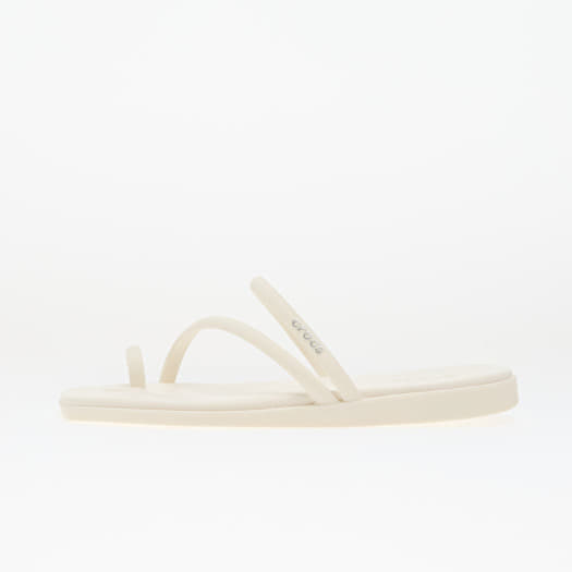 Crocs Miami Toe Loop Sandal Chalk