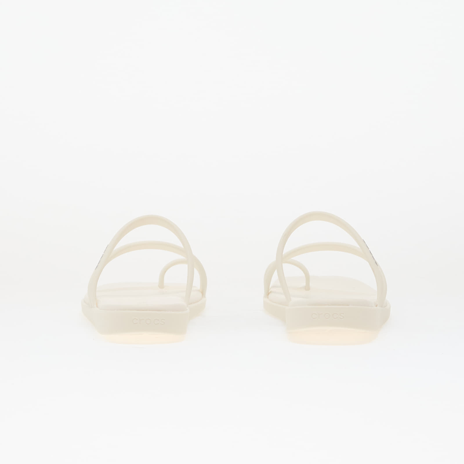 Damen Sneaker und Schuhe Crocs Miami Toe Loop Sandal Chalk