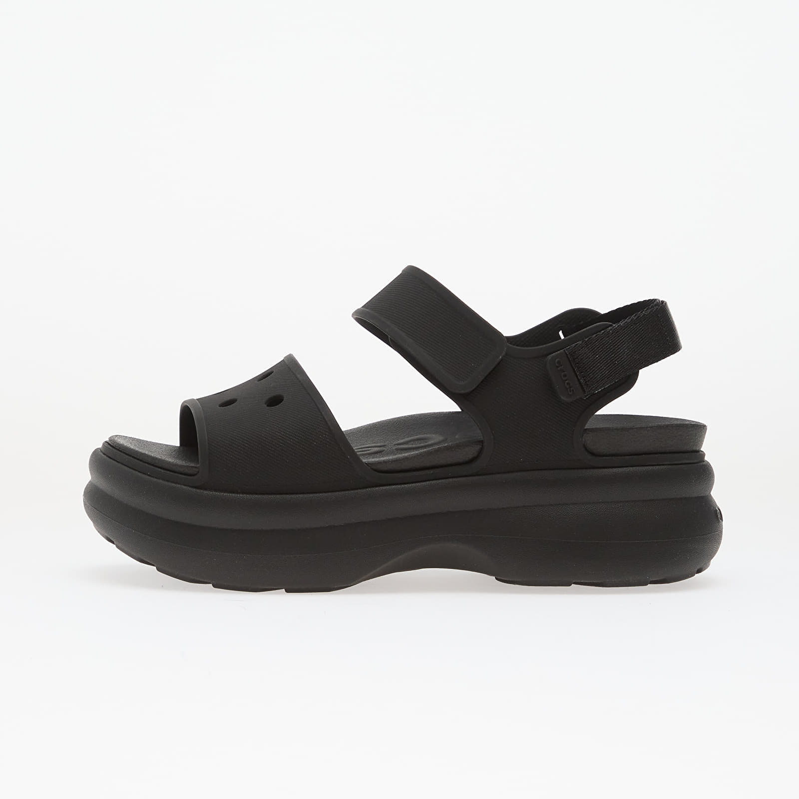 Levně Tenisky Crocs Soho Y Strap Sandal Black