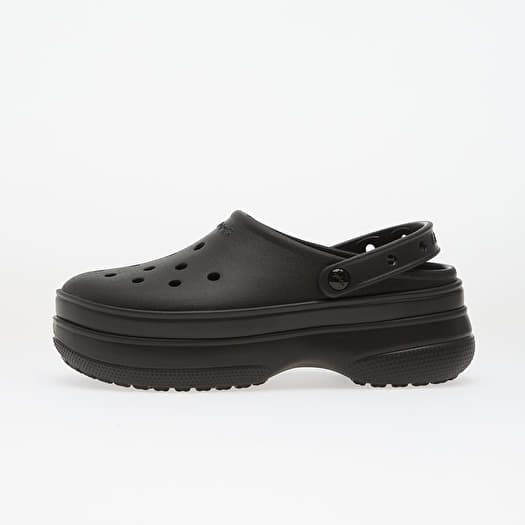 Crocs Classic Stacked Clog Black/Black