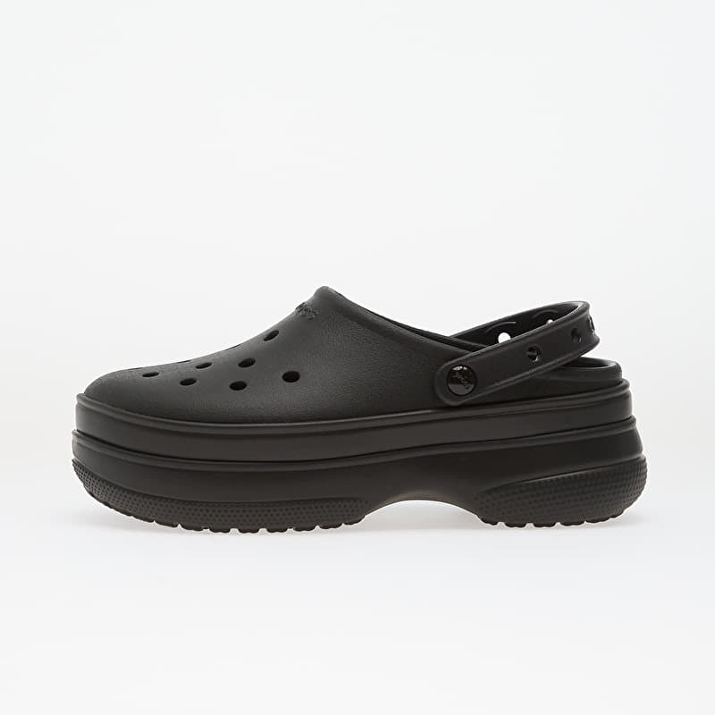 Crocs Classic Stacked Clog Black/Black