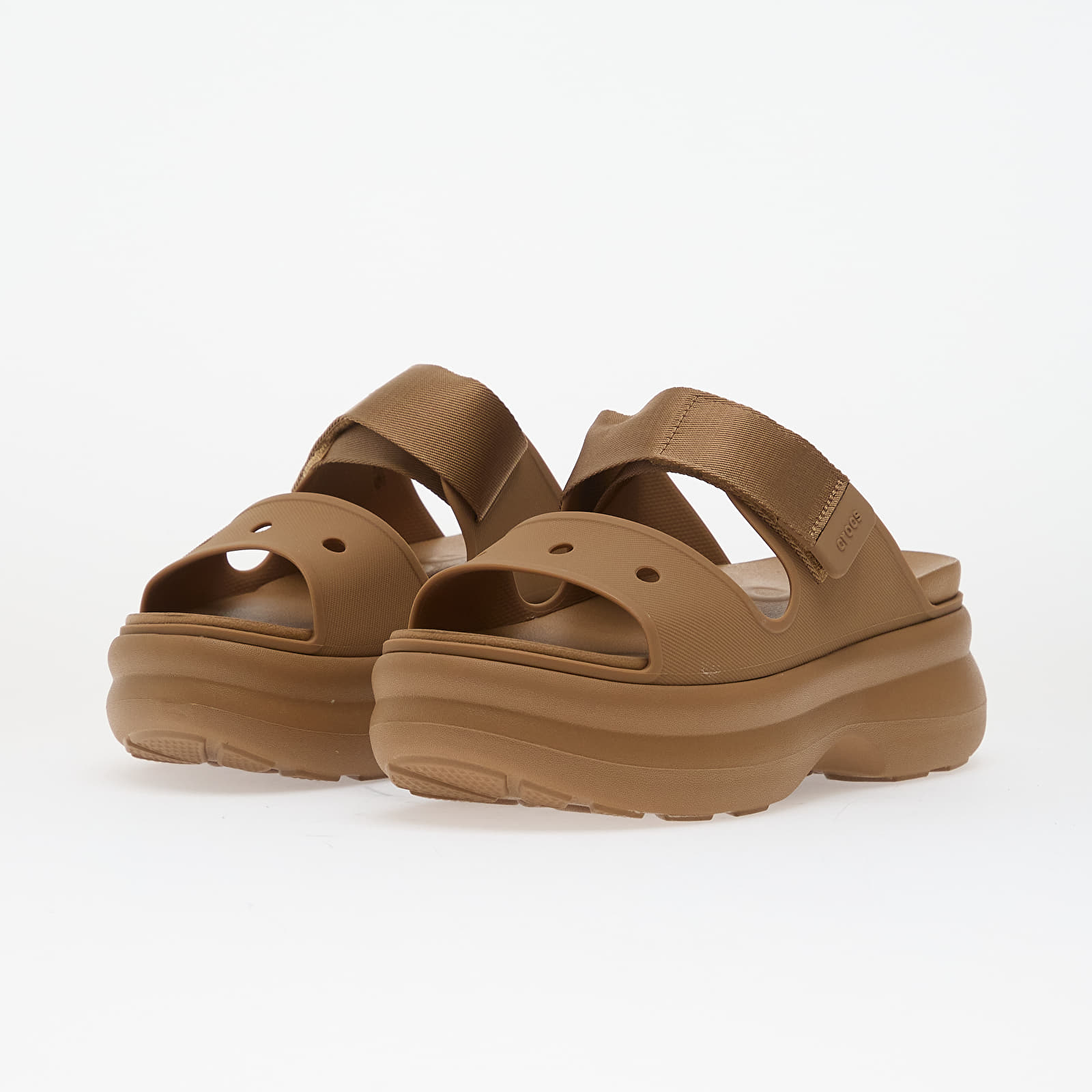 Naisten kengät Crocs Soho Two Strap Sandal Sepia