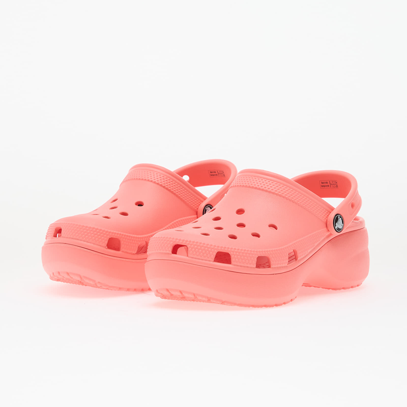 Zapatillas mujer Crocs Classic Platform Clog W Guava