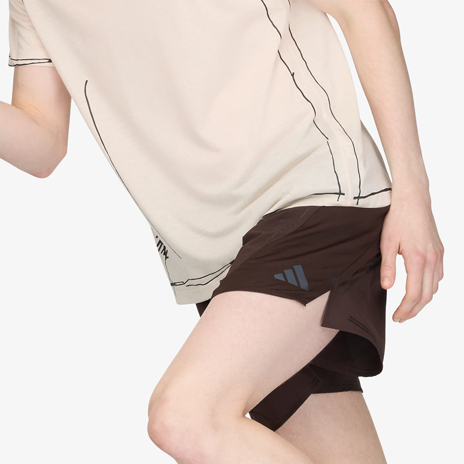 Shorts adidas Adi365 Sftm Running Shorts Aurora Coffee