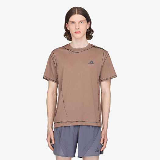 Tričko adidas Adi365 Sftm Running Unitefit T-Shirt UNISEX Trace Brown