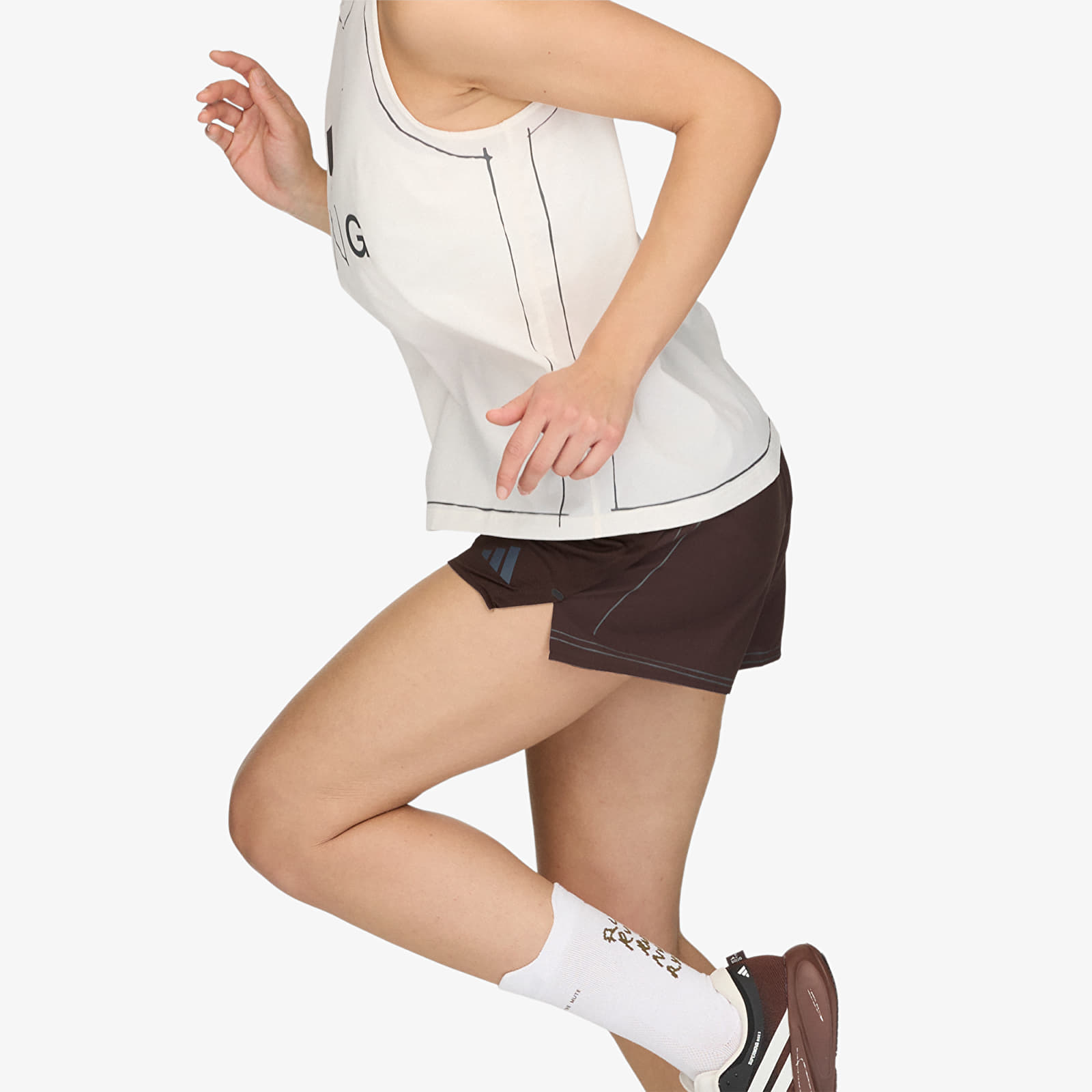 Kratke hlače  adidas Adi365 Sftm Running Shorts Aurora Coffee