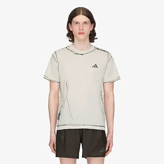 Tričko adidas Adi365 Sftm Running Unitefit T-Shirt UNISEX Halo Ivory