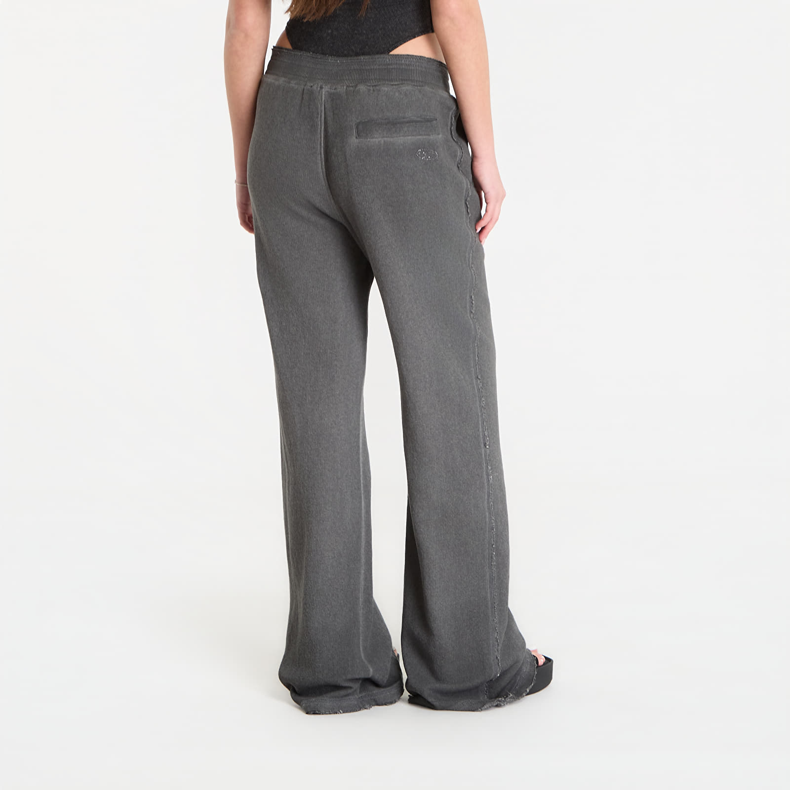 Hosen für Frauen Diesel P-Anta Trousers Grigio Melange