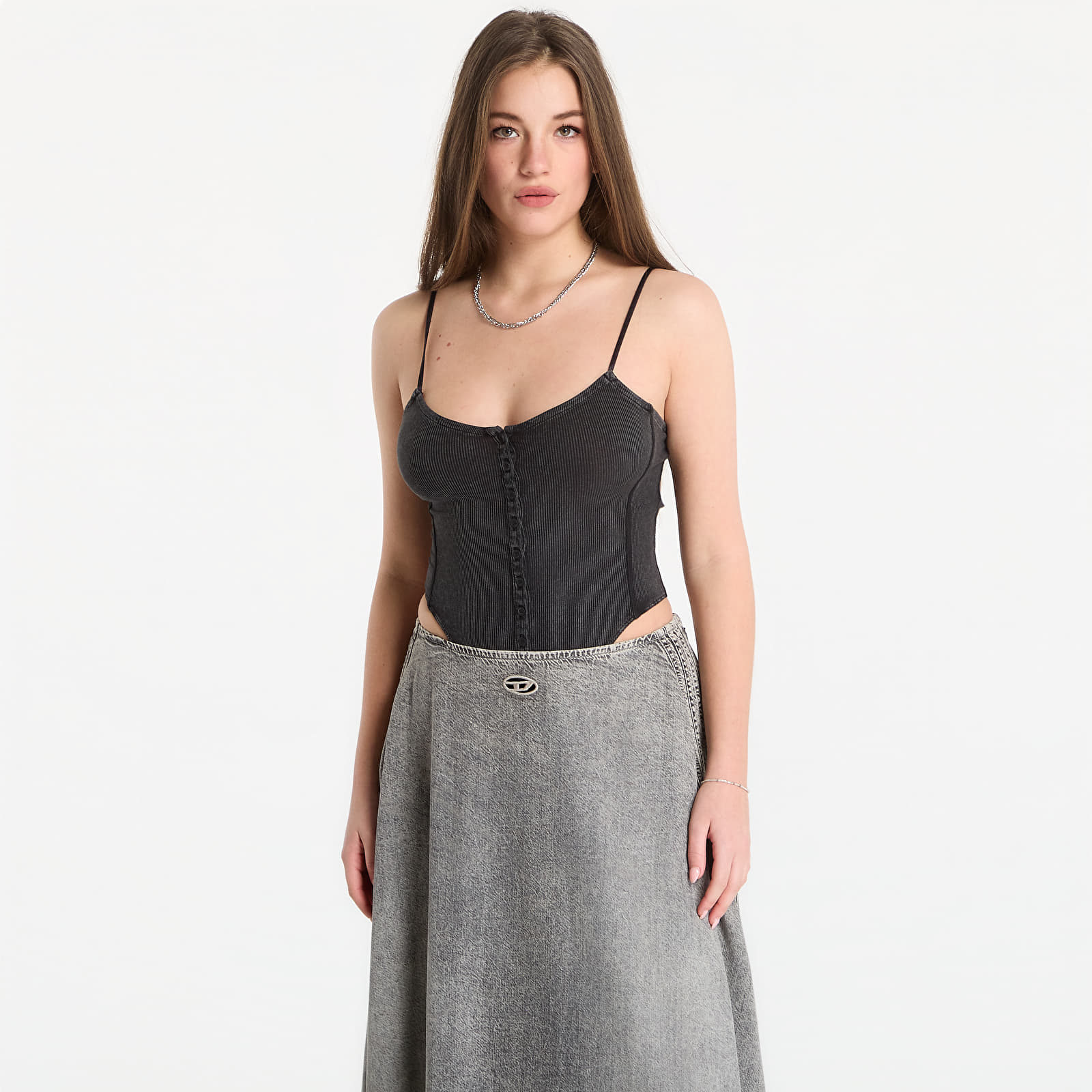 Dámská tílka Diesel T-Ley Tank Top Black