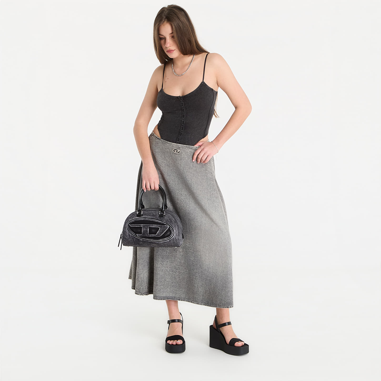 Dámská tílka Diesel T-Ley Tank Top Black