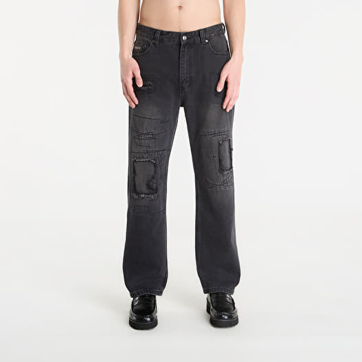 Vaqueros Wasted Paris M Ripped Manc Faded Black