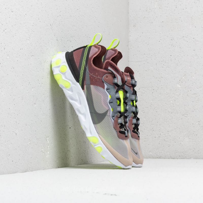 Nike React Element 87 Desert Sand/ Cool Grey | Footshop