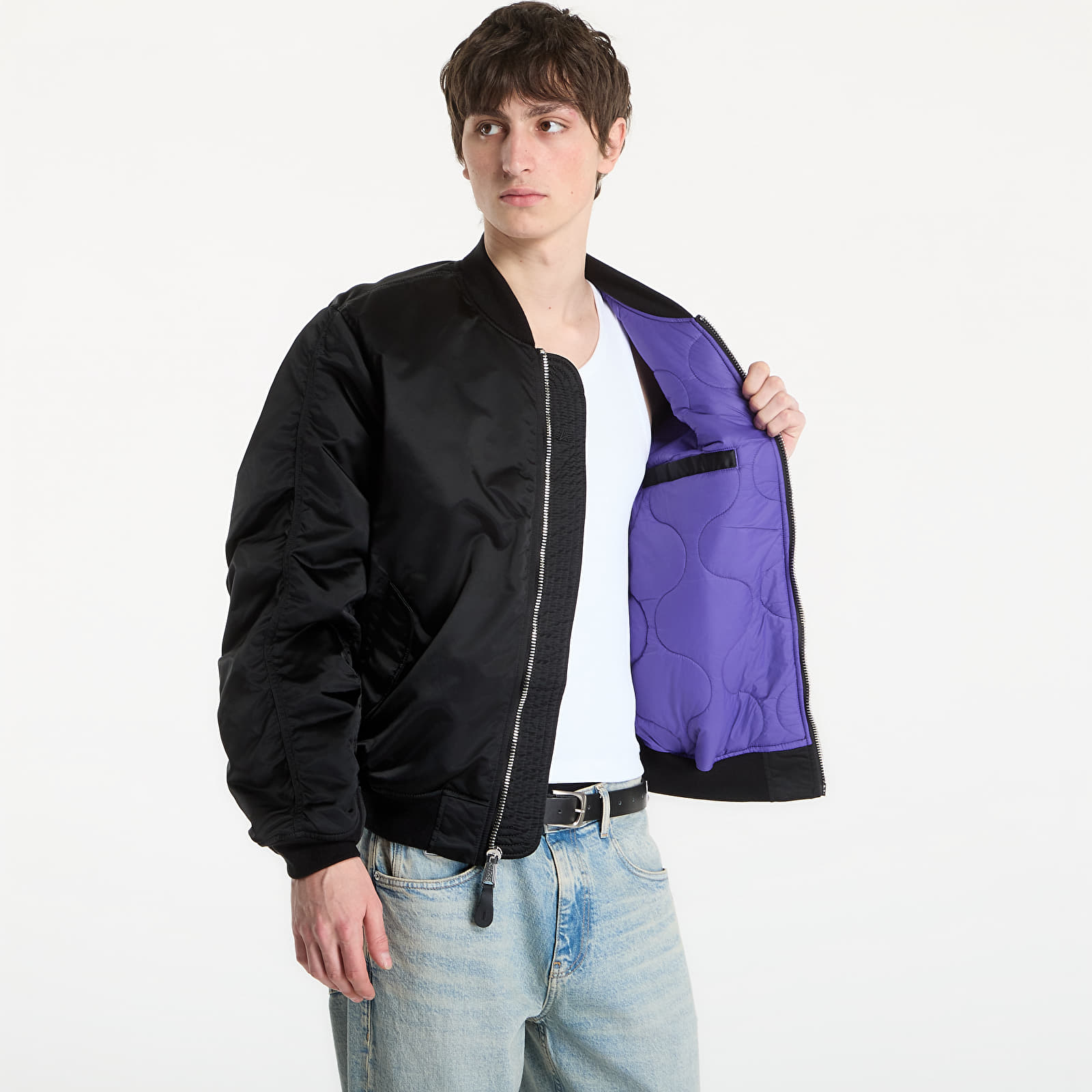 Jassen Alpha Industries MA-1 UV Black