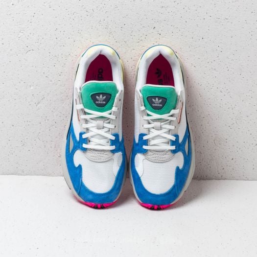 adidas Falcon W Ftw White Ftw White Blue Footshop