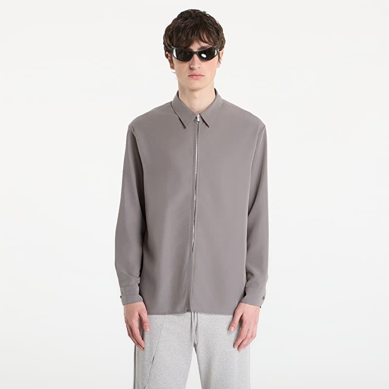 Post Archive Faction (PAF) Zip Shirt (Archive) Grey Rayon