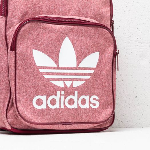 Mochilas adidas Originals Class Casual Backpack Collegiate Burgundy White Footshop