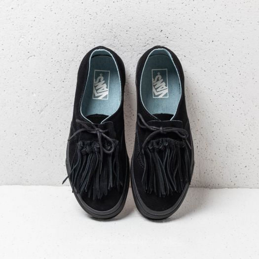 Damen Sneaker und Schuhe Vans Authentic Fringe Black Black Footshop