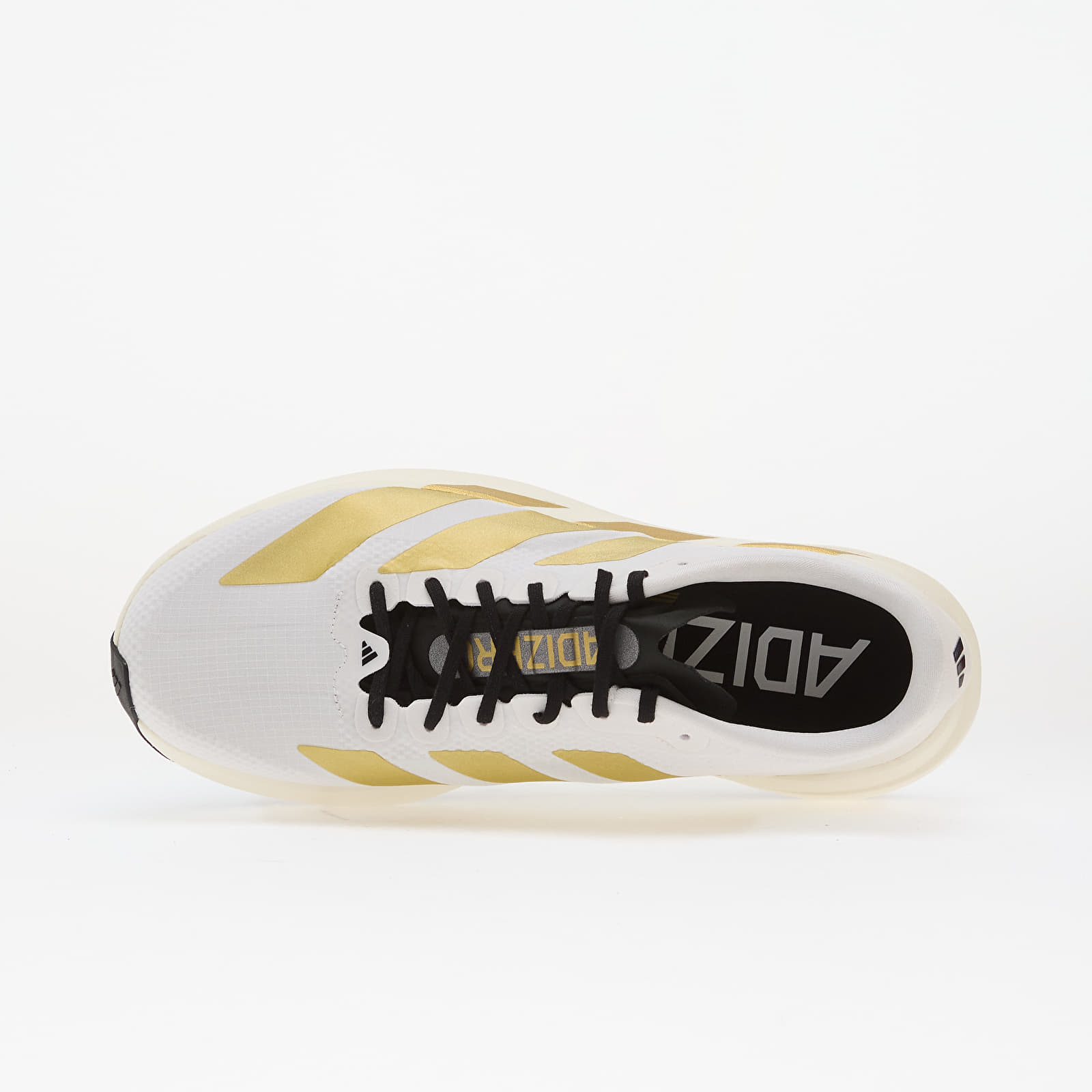 Meeste kingad adidas Adizero Evo SL Ftwr White/ Matte Gold/ Core Black