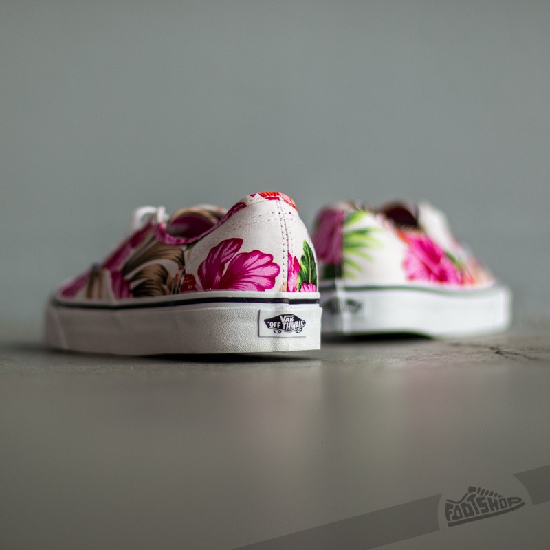 Women's shoes Vans Authentic Hawaiian Floral White