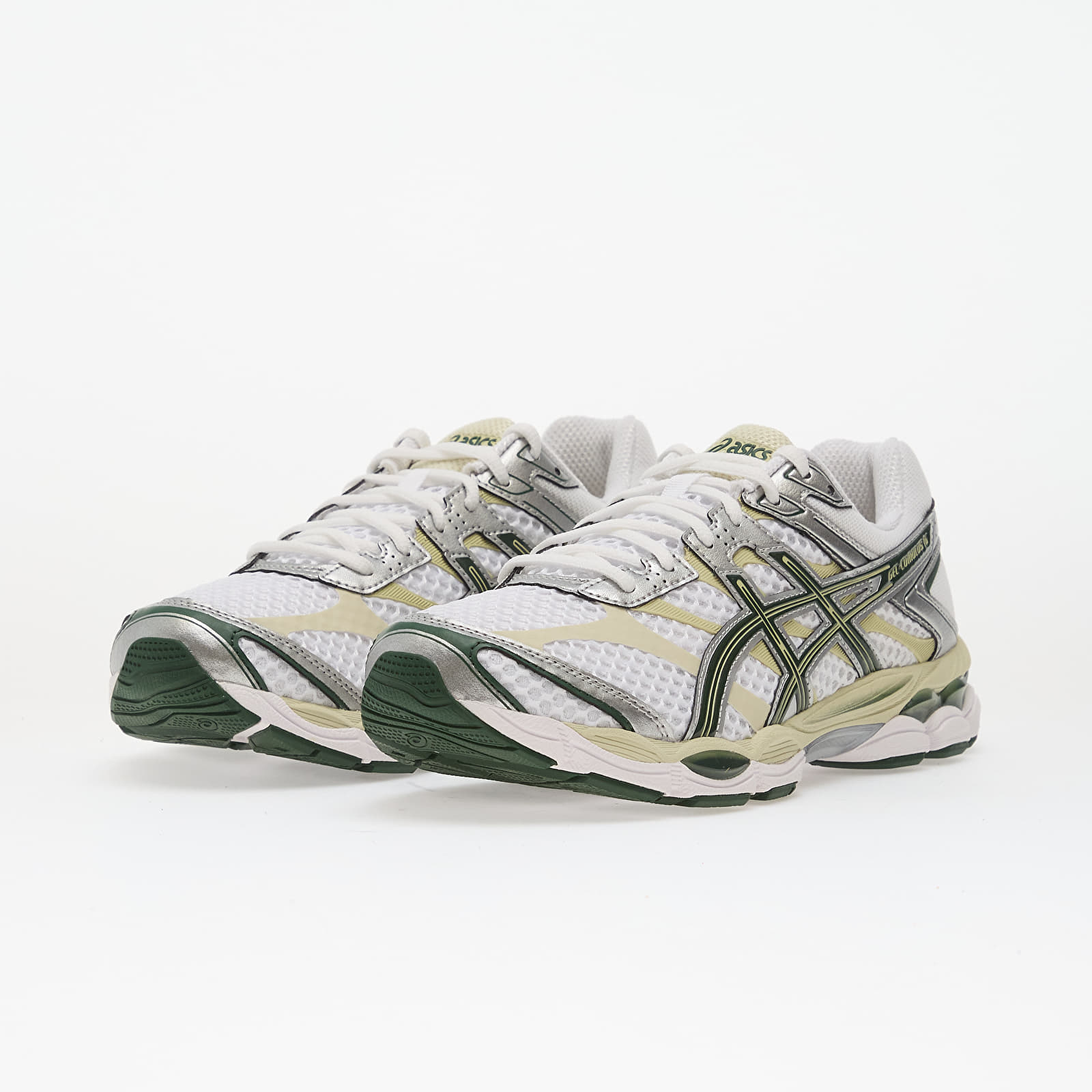 Încălțăminte și sneakerși pentru bărbați Asics Gel-Cumulus 16 White/ Forest Night