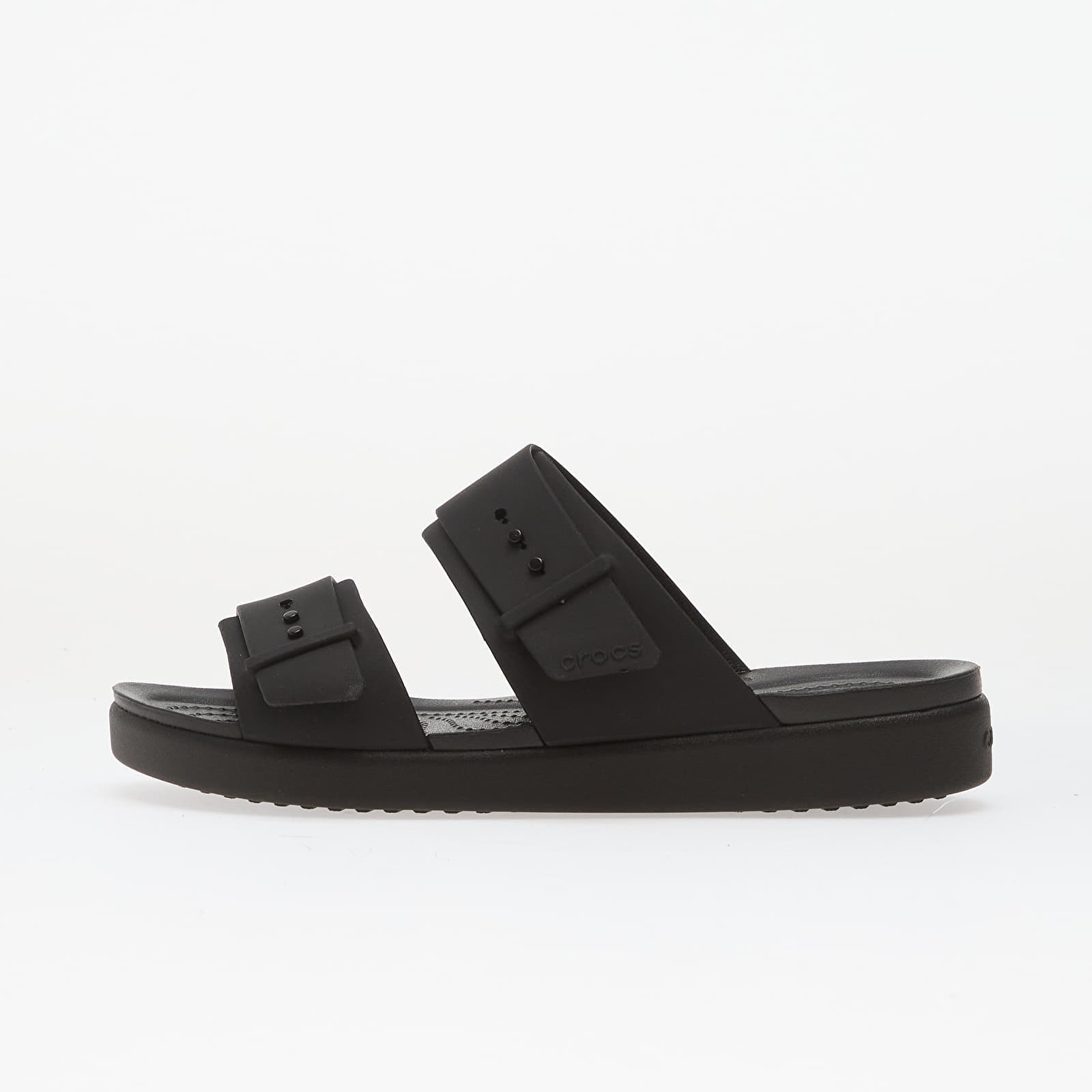 Levně Tenisky Crocs Brooklyn Buckle Low Black