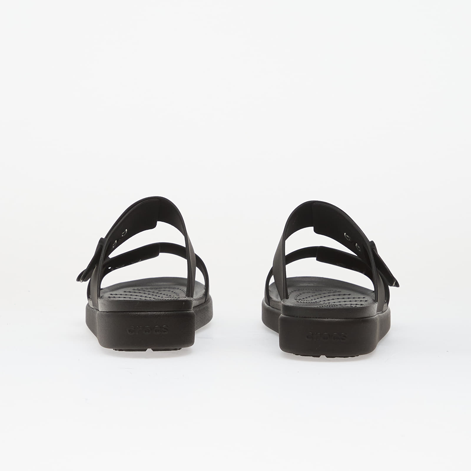 Zapatillas mujer Crocs Brooklyn Buckle Low Black