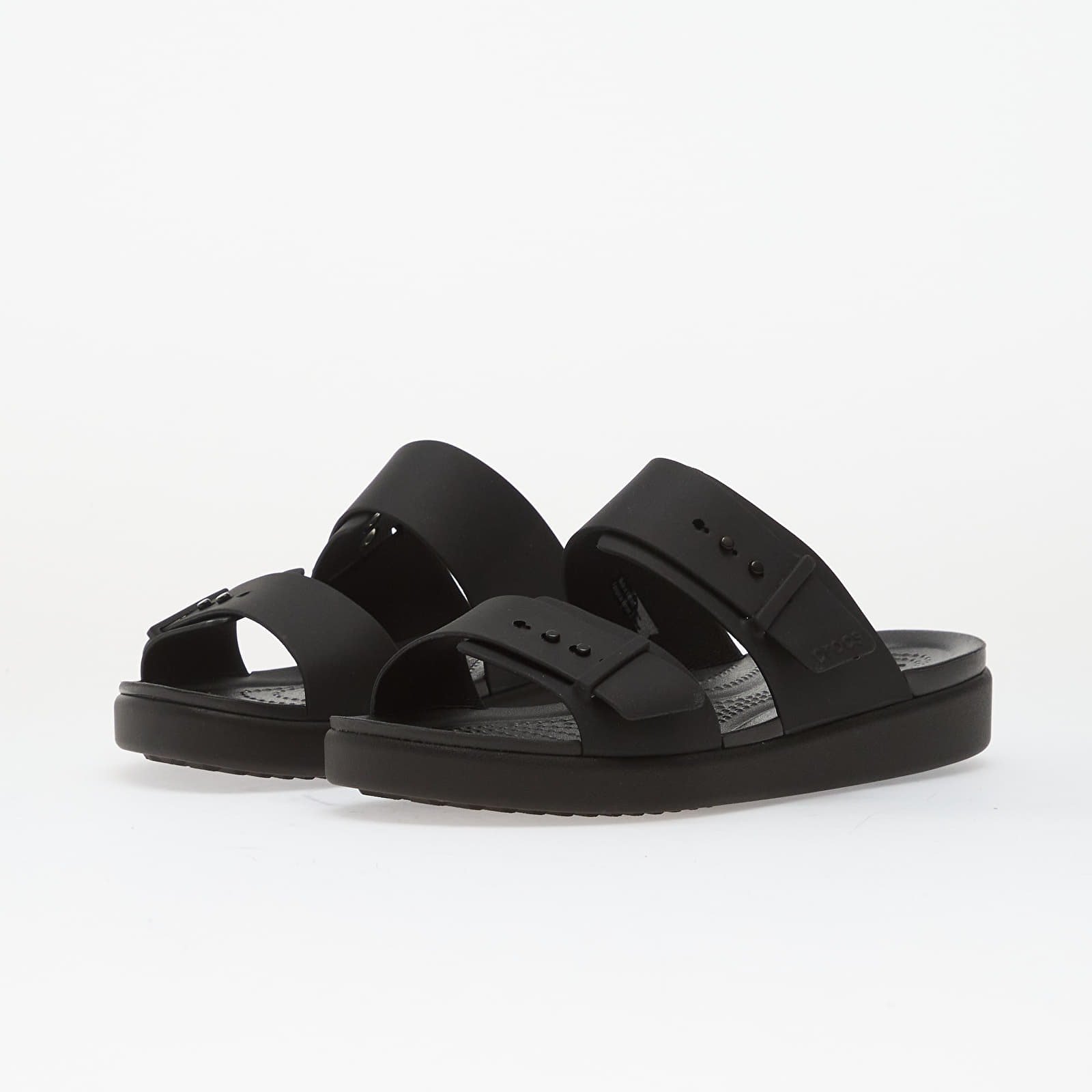 Zapatillas mujer Crocs Brooklyn Buckle Low Black