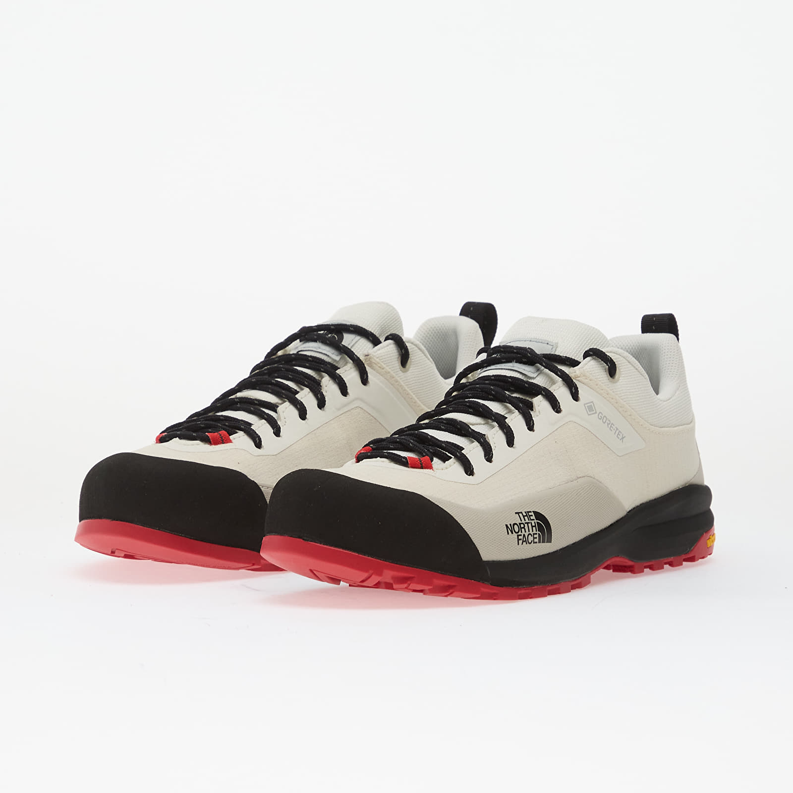 Herren Sneaker und Schuhe The North Face Verto Approach Gtx White Ash/ Tnf Red