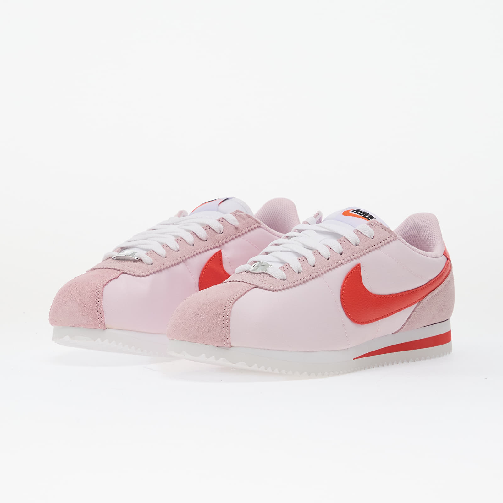 Buty damskie Nike Cortez Textile Pink Foam/ Lt Crimson-White-Safety Orange