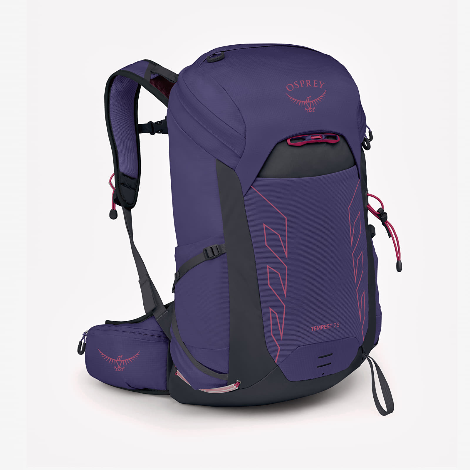 Раница Osprey Tempest 2 Deep Fig/ Hotspot Pink Universal