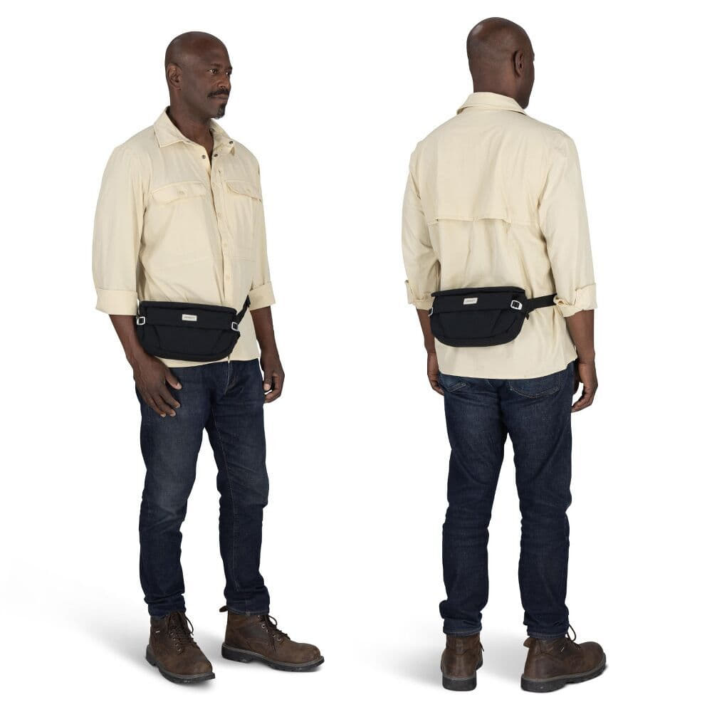 Herren Rucksäcke Osprey Arcane Hip Bag Black