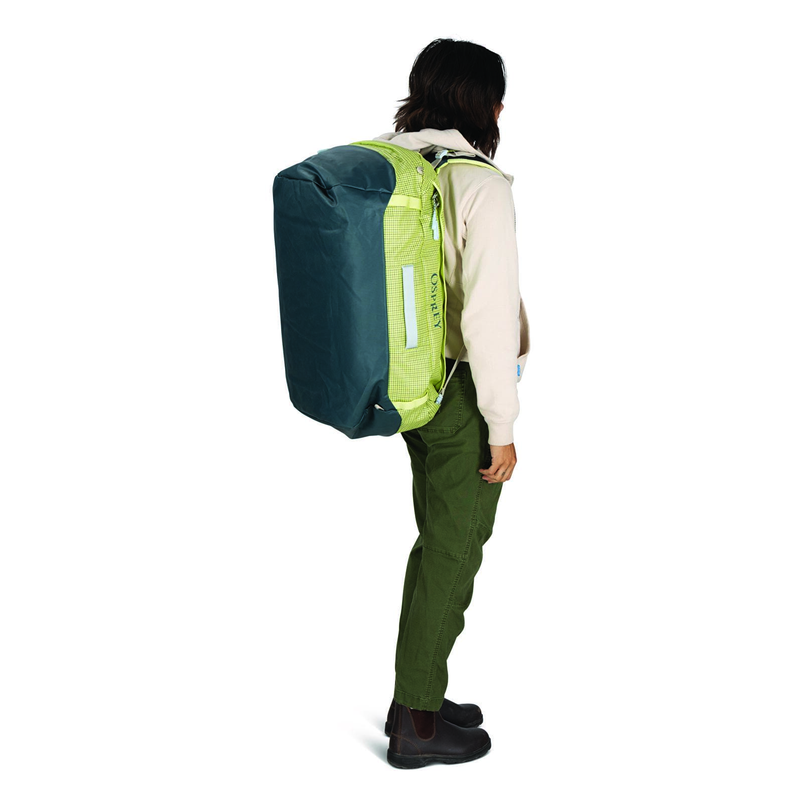 Genți de umăr pentru bărbați Osprey Transport Glow Dew/ Torrent Blue