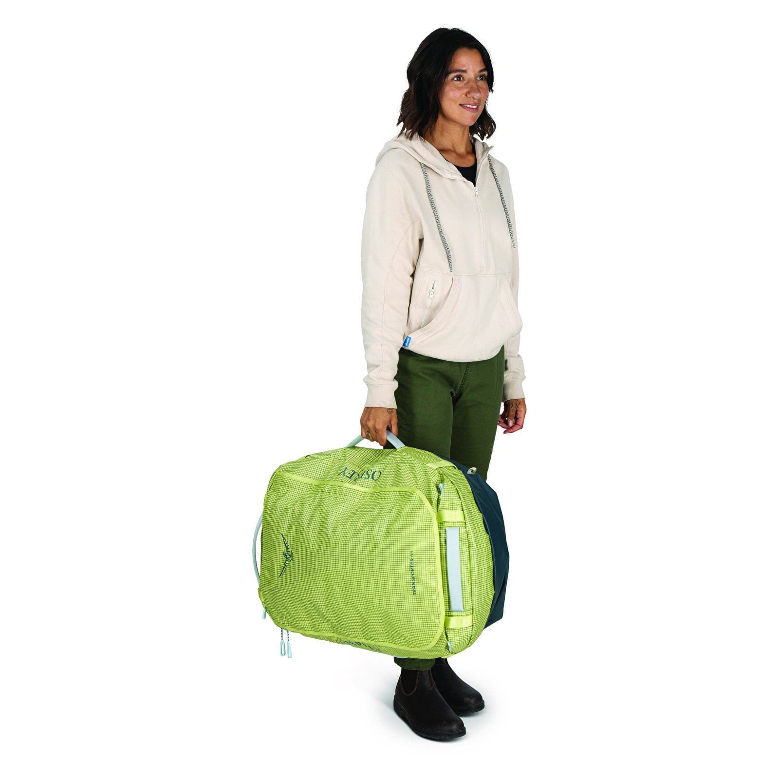 Genți de umăr pentru bărbați Osprey Transport Glow Dew/ Torrent Blue