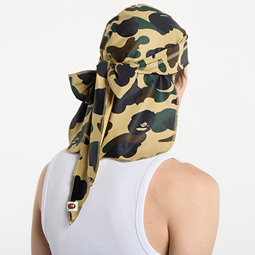 A BATHING APE 1St Camo Du-Rag M Yellow | Footshop