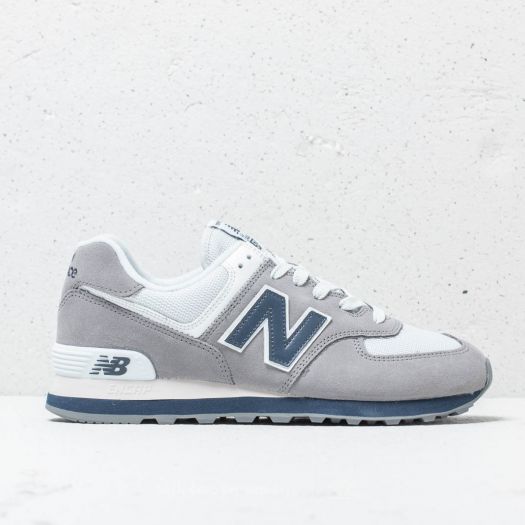 New Balance Gunmetal 574 Men's Shoes New Balance 574 Grey/ Navy