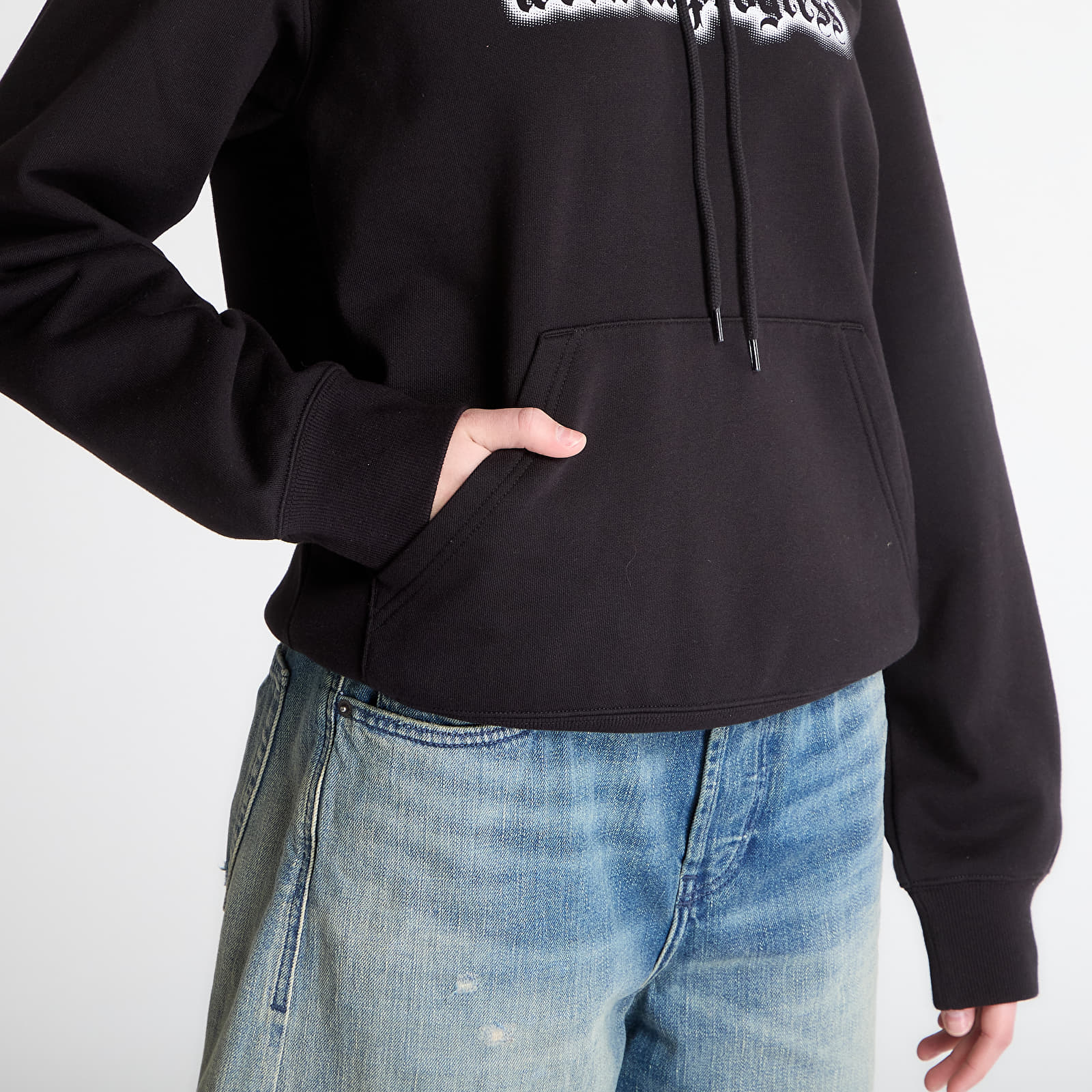 Mikinas ar kapuci un sporta krekli Carhartt WIP Hooded World Tour Sweat UNISEX Black
