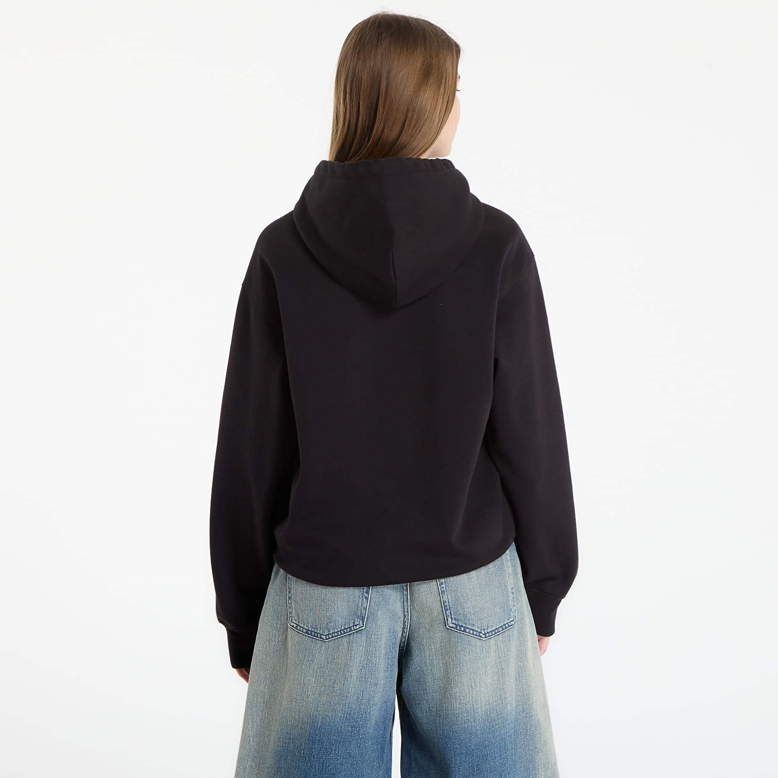 Mikinas ar kapuci un sporta krekli Carhartt WIP Hooded World Tour Sweat UNISEX Black