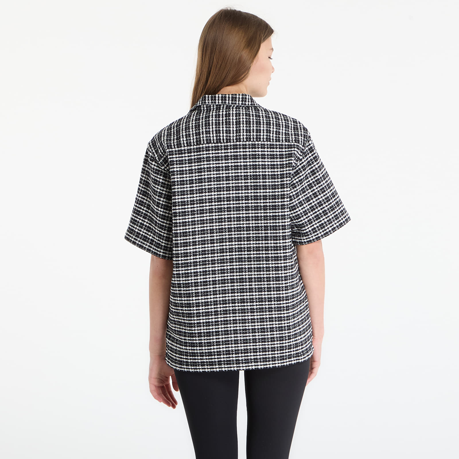 Košele Carhartt WIP S/S Kander Shirt UNISEX Kander Check/ Black