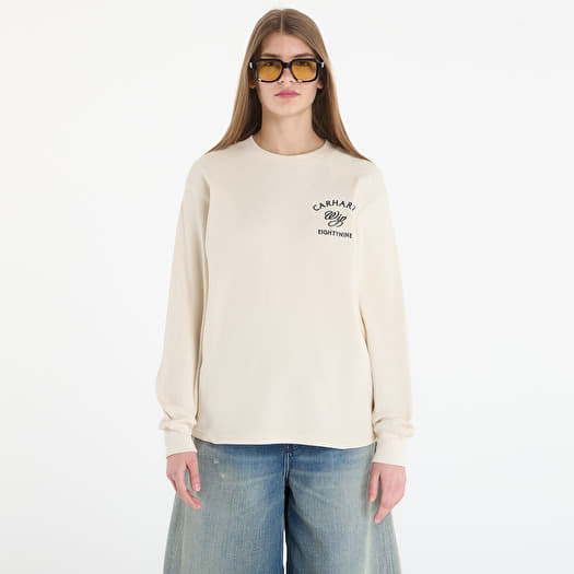 Tričko Carhartt WIP L/S Eightynine Waffle T-Shirt UNISEX Natural/ Black